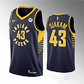 Men's Indiana Pacers #43 Pascal Siakam Navy Icon Edition Stitched Basketball Jersey Dzhi,baseball caps,new era cap wholesale,wholesale hats